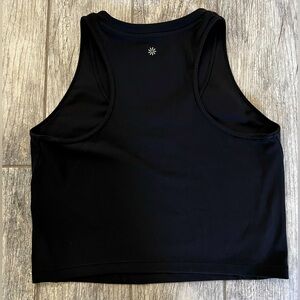 Athleta Black Crop Tank Top